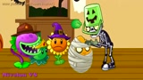 Pvz动画 万圣节的南瓜派对，来了一个不速之客！