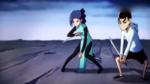 刺客伍六七:阿七真是太厉害了,用腿夹刀,梅花十三都无语了