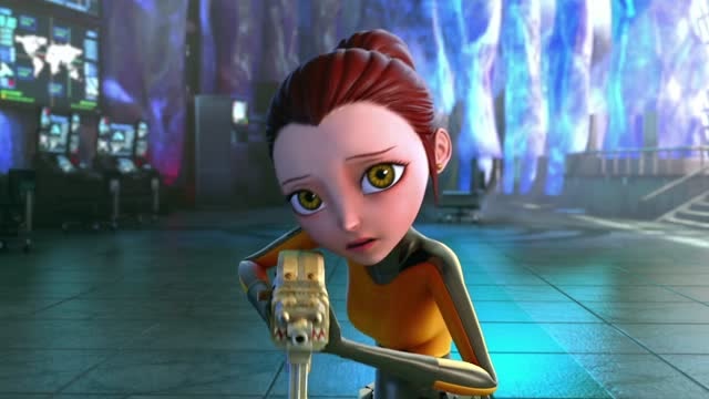 倒霉特工熊:女特工终于找到了贝肯熊,她非常开心