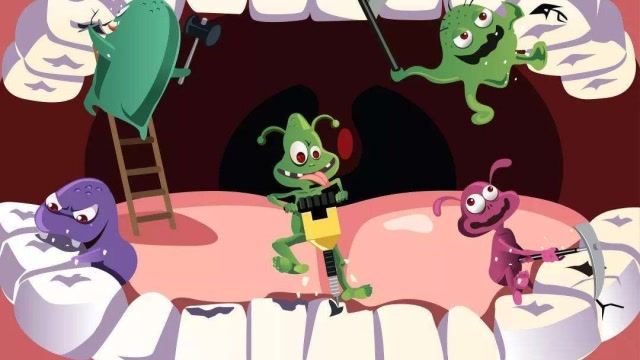 蛀牙真是被虫子啃空的吗?3d动画模拟全过程,看完头皮发麻!