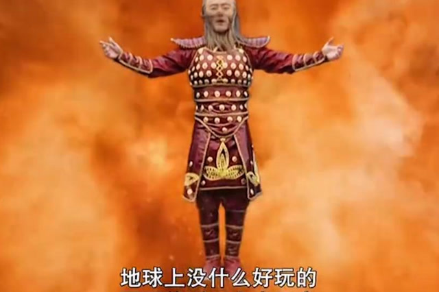 孙悟空入魔,吃掉唐僧后功力大增,封印玉帝自己继承玉帝的位置