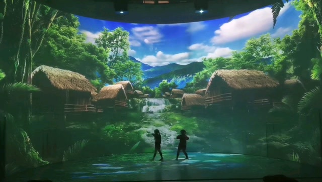 海南保亭槟榔谷热带风暴体验馆