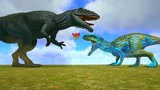 《方舟之战》强化巨兽龙vs方舟恐龙