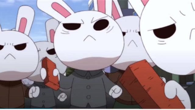 那年那兔那些事儿 :半块板砖让兔子放弃出国