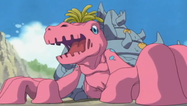 数码宝贝:海滩上突然出现贝壳兽!喷水杀伤力超强!太危险了!