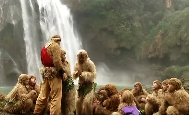 浙版西游记悟空回到了花果山这里变化不大