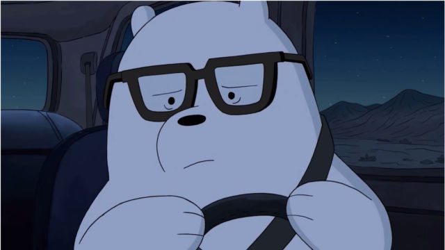 【咱们裸熊】第一次见到白熊这么生气 如何走出困境 治愈