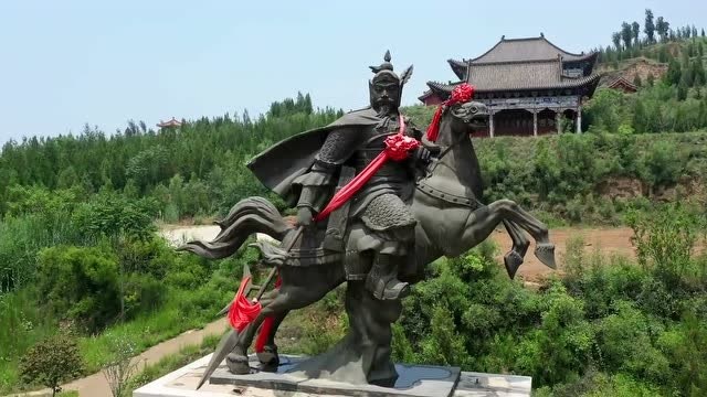 唐朝名将薛仁贵之墓,看着气势恢宏!