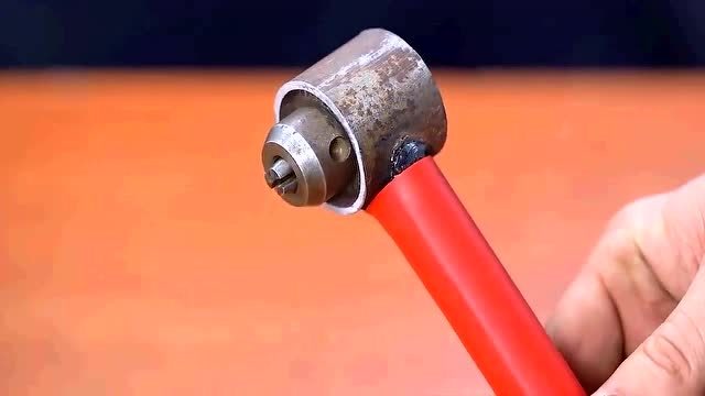 牛人用电钻夹头制作电焊钳,用起来还很顺手,发明者真是个天才