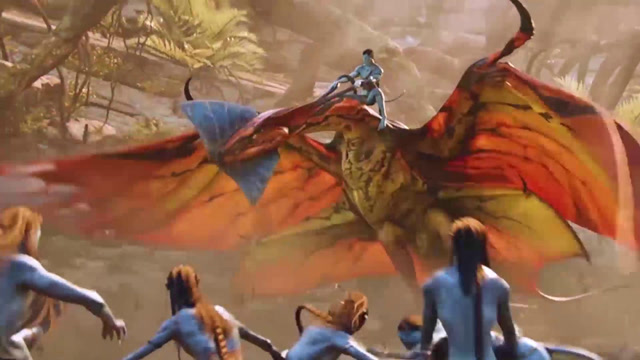 托鲁克是最可怕的飞兽在阿凡达面前,有翅膀的都是坐骑!