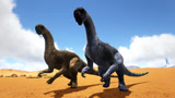 方舟生存进化：侏罗纪探险26冰山遇到奇特恐龙上古飞龙的近亲