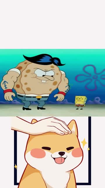 海绵宝宝:海绵宝宝的表哥超强的,一身结实的肌肉!