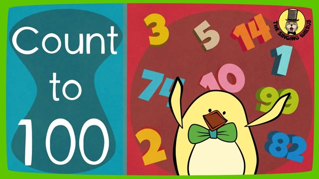 the singing walrus | count to 100 song