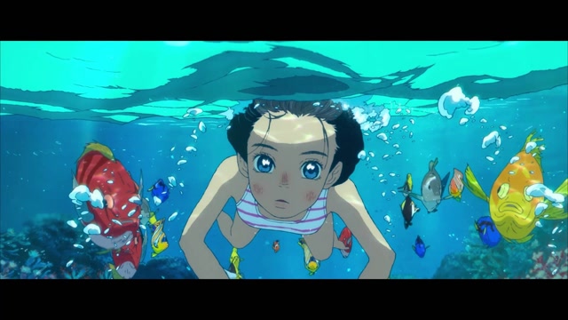 海兽之子:少女在海中大开眼界,见识了很多神奇生物