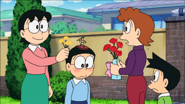 哆啦a梦:母亲节到了,大雄没花一分钱,却让妈妈泪流满面
