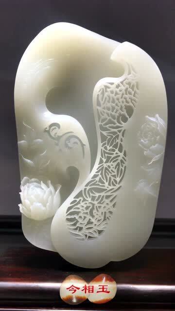 每日美玉:唯美籽玉摆件