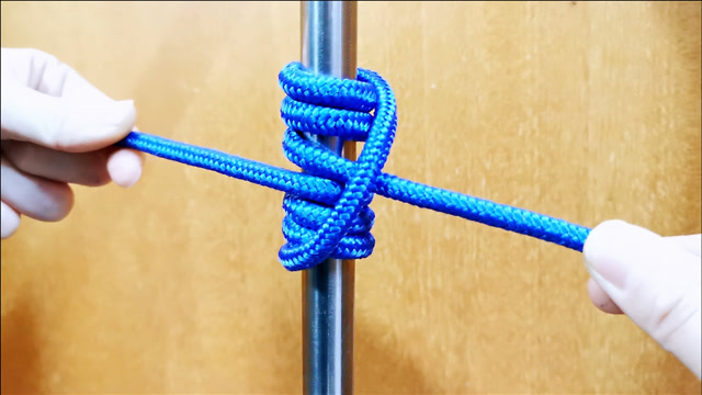 电工高空作业,一定要学会打这个"救命绳结",绑好了再上去维修