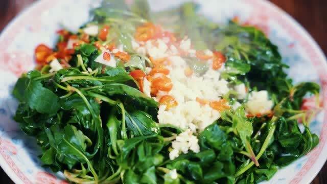 家乡野菜"秋鱼菜"又名"黄秋菜"