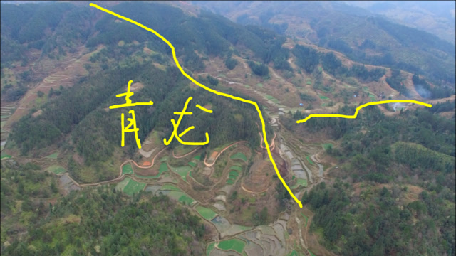 此地来龙反转案山,福人福择,独一无二,多年难得一见的风水宝地