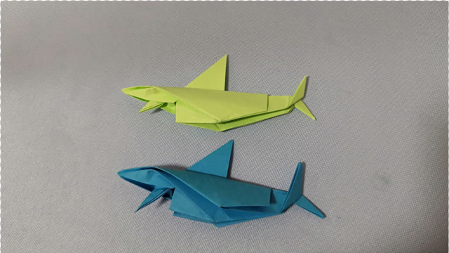 折纸锯鲨图片