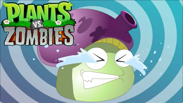 植物大战僵尸π版:会瞬移的栅栏门僵尸有多强?大喷菇被它虐哭了