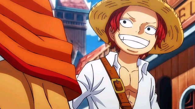 从懵懵懂懂的少年变成了成熟稳重的领袖,红发香克斯航海王