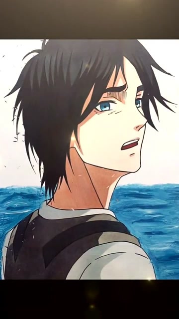 当艾伦亲到希斯特利亚的手就已经知道海的对面是敌人,并没有自由!