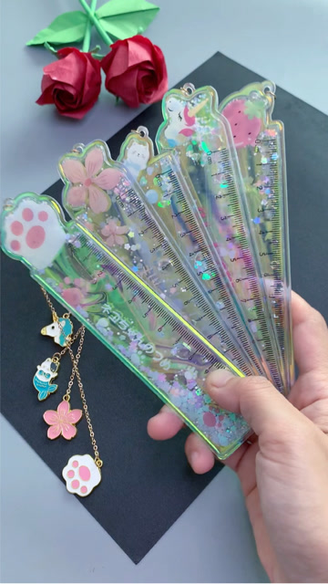 小仙女用的尺子都是这么好看的,就想给闺蜜安排一个