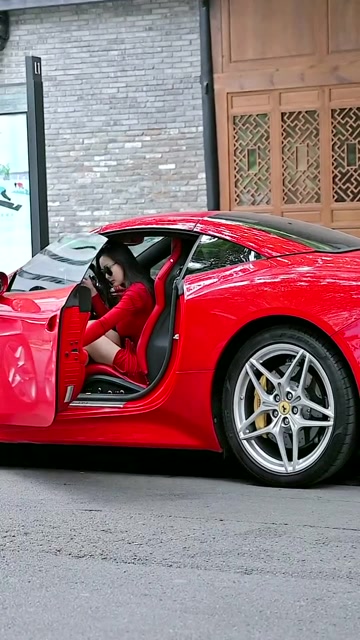 女车主的法拉利,你敢上车吗快手小助手