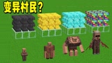 我的世界：变异村民？哪个村民能存活下来？
