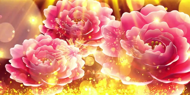 led高清舞蹈绽放背景视频