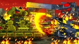 坦克世界：KV44正义骑士坦克大战恶魔利维坦