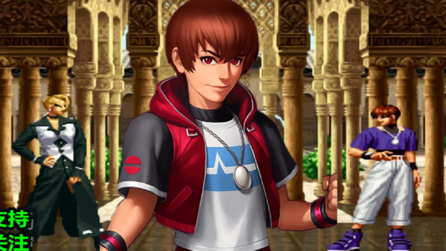 拳皇98c:克里斯开局打出优势,雅典娜寻找翻盘的机会