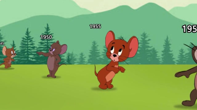 猫和老鼠》杰瑞的演变