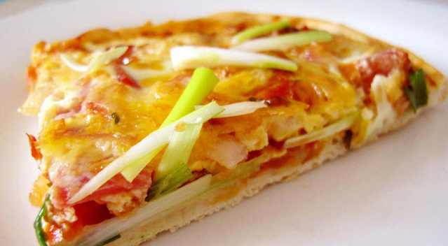 谁都能学会用电饭锅自制披萨饼味道超级棒小朋友们都爱吃