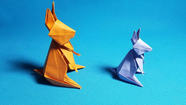 折纸王子教你折纸小松英夫的兔子8-5