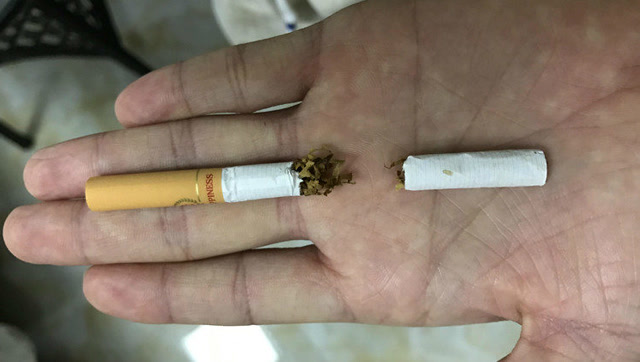 断烟还原魔术教学 香烟掰断复原魔术揭秘 撩妹魔术技能 超简单