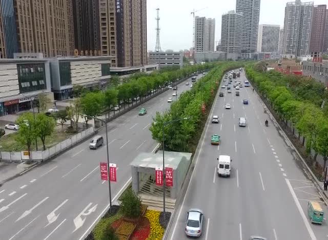 【生态沣东】三桥新街植树增绿美景航拍