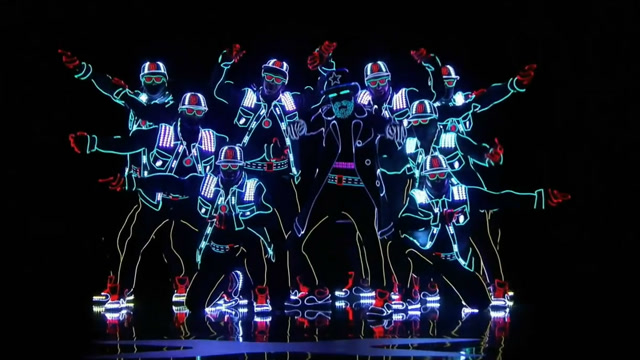 达人秀最酷炫电光舞合集,疯狂灯光舞燃爆令人震撼!