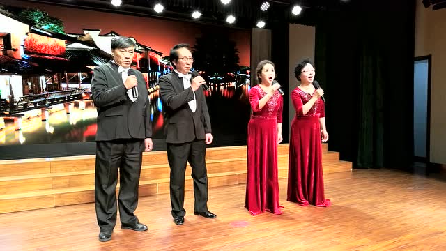 男女生四重唱《梦回江南》作曲 王亚伦