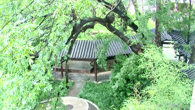 雨后 涌泉书院