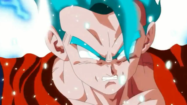 悟饭终于变成了超蓝赛亚人,有其父必有其子啊