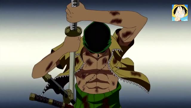 敌人轻松破解"一刀流狮子歌歌",索隆一脸严肃