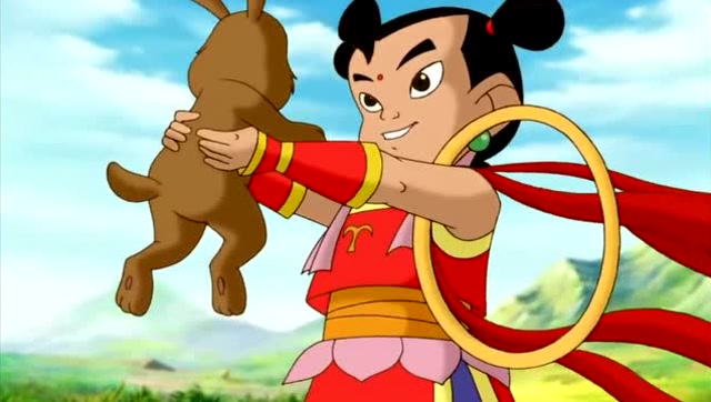 二郎神化身松鼠博取同情,哪吒混天绫分分钟被骗走