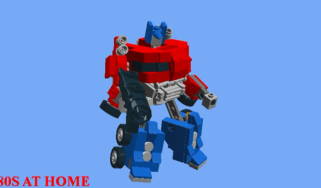 乐高积木:乐高变形金刚教程-擎天柱