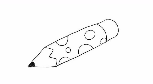 卡通铅笔幼儿亲子简笔画 宝宝轻松学画画