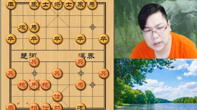 老雷讲象棋:开局送一个象,过宫炮开局