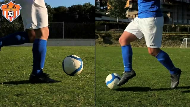 足球教学——如何学会盘带