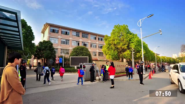 稠城一校城阳校区上学全记录