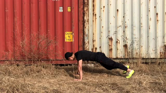 撑体侧提膝-三分钟系列